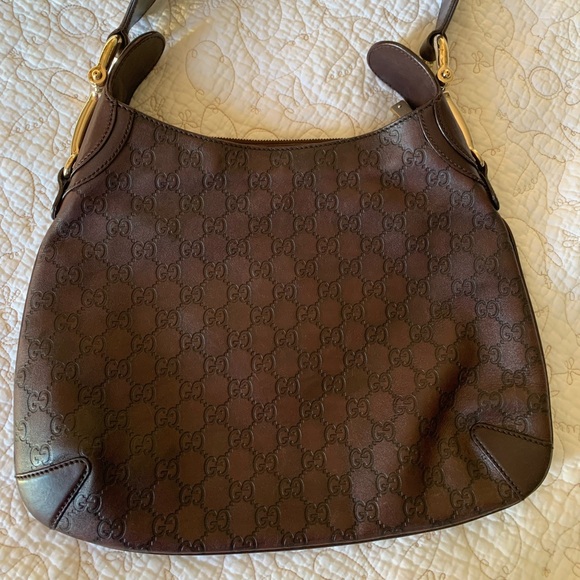 Gucci Horsebit on Guccisima leather Creole Hobo Bag - Picture 15 of 16